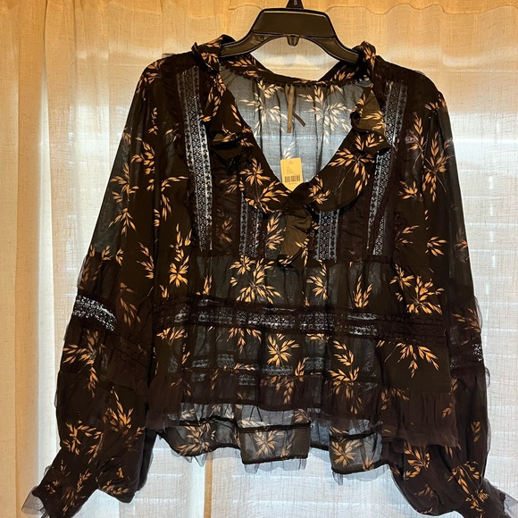 Anthropologie Popover blouse - Picture 3 of 3